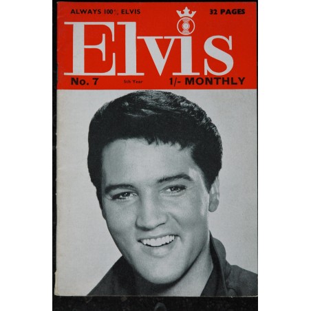 ELVIS monthly 1964 06 n° 6 Fith Série ELVIS PRESLEY Rare 32 pages ELVIS monthly 1964 06 n° 6 Fith Série ELVIS PRESLEY Rare 32 pages