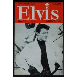 ELVIS monthly 1964  09 n°  9 Fith Série ELVIS PRESLEY  Rare 32 pages