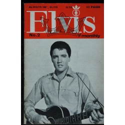ELVIS monthly 1965  01 n°  1  Sixth Série ELVIS PRESLEY  Rare 32 pages