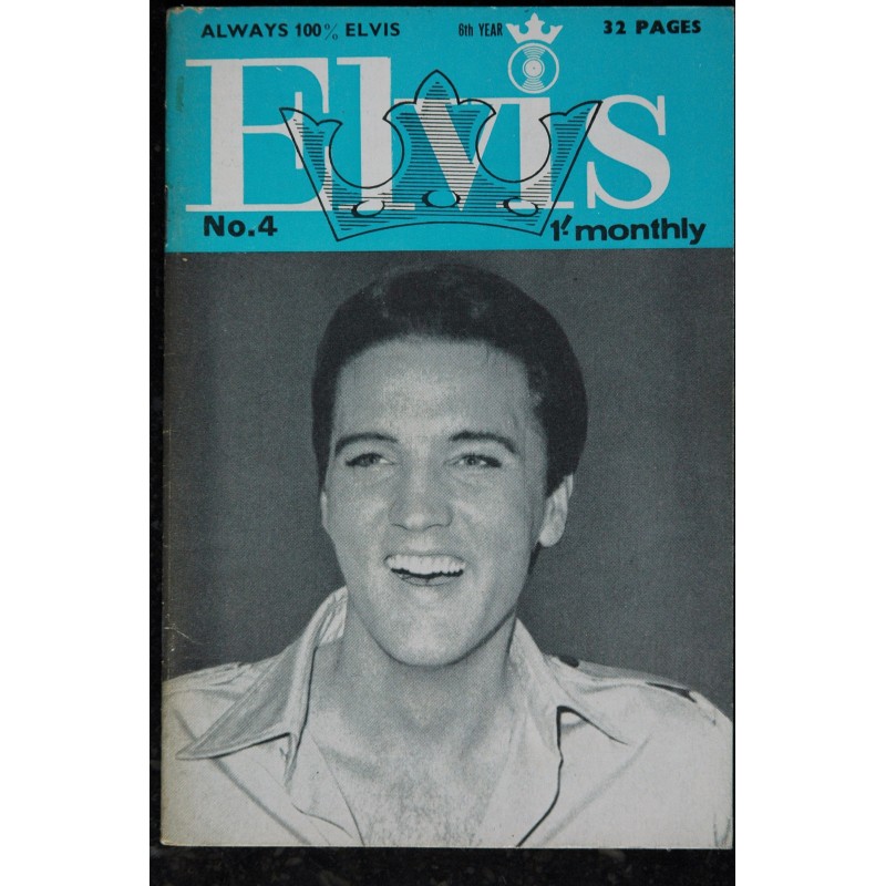 ELVIS monthly 1965  03 n°  3  Sixth Série ELVIS PRESLEY  Rare 32 pages
