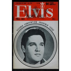 ELVIS monthly 1966  08 n°  79  Sixth Série ELVIS PRESLEY  Rare 64 pages