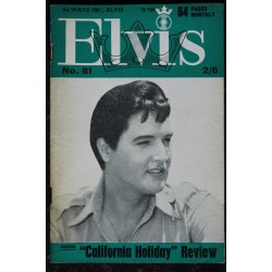 ELVIS monthly 1966  09 n°  80  Sixth Série ELVIS PRESLEY  Rare 64 pages