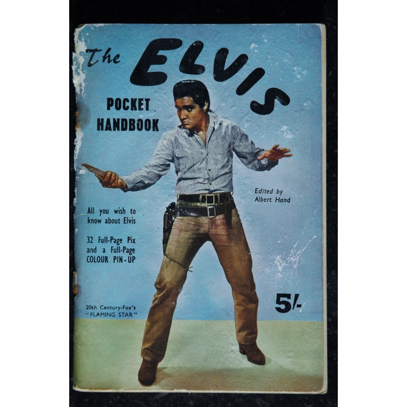 The ELVIS Pocket Handbook 1961 ELVIS PRESLEY  Très Rare
