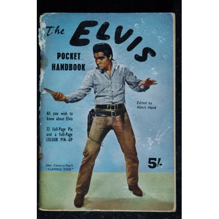 The ELVIS Pocket Handbook 1961 ELVIS PRESLEY Très Rare The ELVIS Pocket Handbook 1961 ELVIS PRESLEY Très Rare