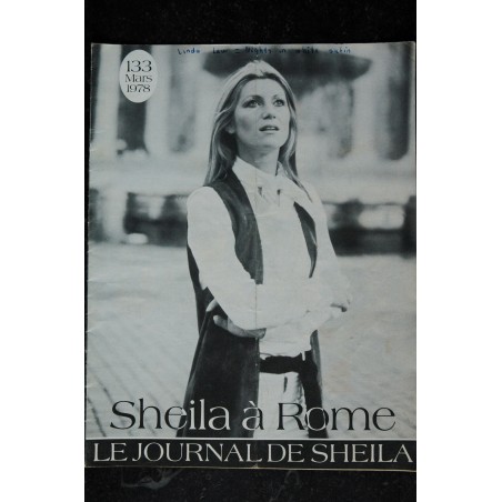 Le Journal de SHEILA n°132 janvier février 1978 Le Journal de SHEILA n°132 janvier février 1978