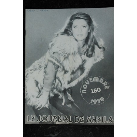 Le Journal de SHEILA n°149 octobre 1979 Le Journal de SHEILA n°149 octobre 1979
