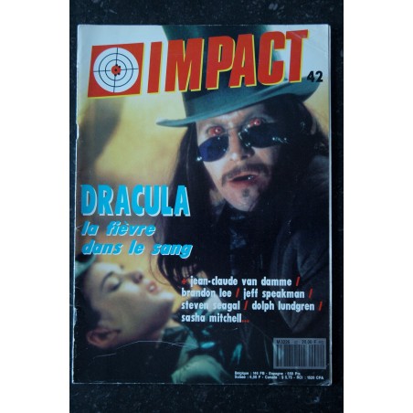 MAD MOVIES IMPACT 45 JUIN 1993 ROBOCOP CLIFFHANGER SYLVESTER STALLONE The Last action Hero DRAGON Bruce LEE