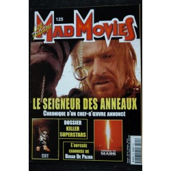 Ciné Fantastique MAD MOVIES  n°123  * 2000 *  SLEEPY HOLLOW Sixième Sens Peur Bleue Mononoké Stigmata Dogma