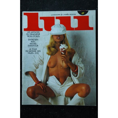 LUI 139 SINE SEXY JAMES BAES EROTISME CHIC FRANK GITTY PHOTO PIN-UP ASLAN 1975