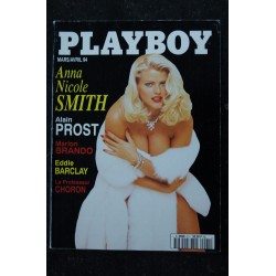 PLAYBOY 021 MARS 1994 COVER ANNA NICOLE SMITH INTEGRAL NUDE PROFESSEUR CHORON PIN-UP STRIP VARGAS