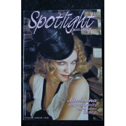 SPOTLIGHT 30 JUIL 2005 MADONNA BLOND AMBITION TOUR COLLECTORS FANZINE