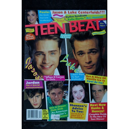 Teen Beat 1991 10 - ATTENTION INCOMPLET - all or most of the color Pin-Ups have been cut out and removed Teen Beat 1991 10 - ATTENTION INCOMPLET - all or most of the color Pin-Ups have been cut out and removed