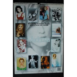 MADONNA CALENDAR CALENDRIER 1998 OLIVER BOOKS