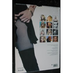 MADONNA CALENDAR CALENDRIER 2009 IMAGICOM + STICKERS ADESIVI 100% UNOFFICIAL