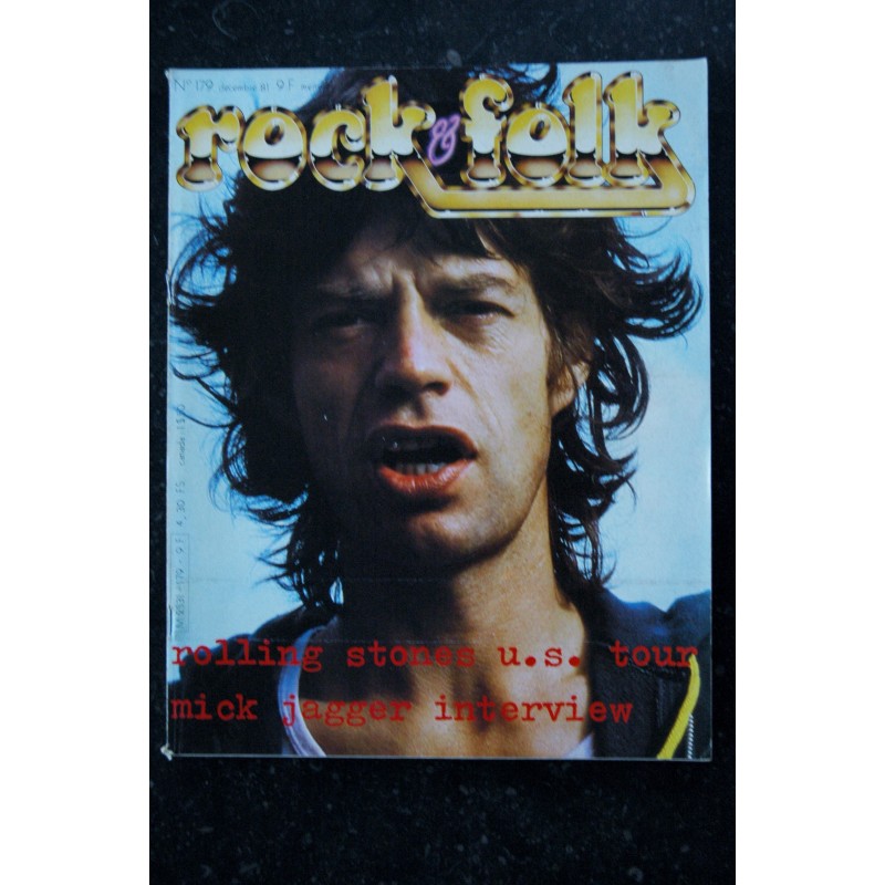 ROCK & FOLK 275 PRINCE NIAGARA MICK JAGGER MADONNA IN JAPAN 8 PAGES JUIN 1990