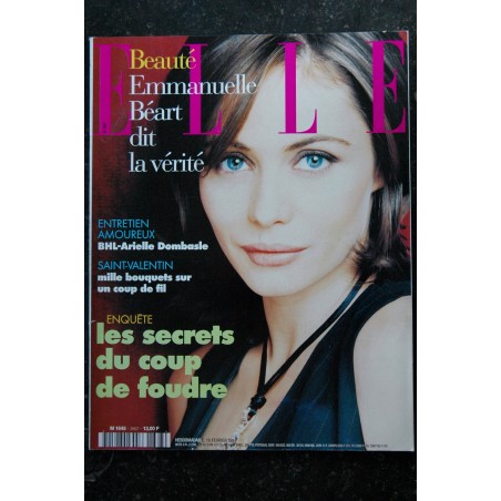 ELLE 2871 08 janvier 2001 cover LIEKE - SARDOU Nathalie BAYE Armistead MAUPIN - 100 pages ELLE 2871 08 janvier 2001 cover LIEKE - SARDOU Nathalie BAYE Armistead MAUPIN - 100 pages
