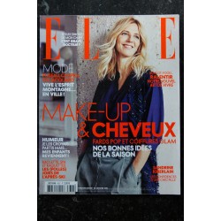ELLE 3655  8 janvier 2016  Camille COTTIN Cover + 6 p. - Claude Halmos - Miley Cyrus Macron - 124 p. Fashion Vintage