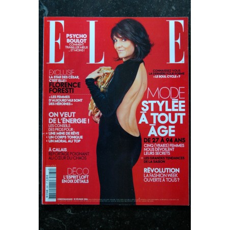 ELLE 3655 8 janvier 2016 Camille COTTIN Cover + 6 p. - Claude Halmos - Miley Cyrus Macron - 124 p. Fashion Vintage ELLE 3655 8 janvier 2016 Camille COTTIN Cover + 6 p. - Claude Halmos - Miley Cyrus Macron - 124 p. Fashion Vintage