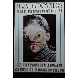 Ciné Fantastique MAD MOVIES  n° 20 1981 01 * RARE  *   Les films de l'Espace - L'empire contre-attaque - Alien -Galactica