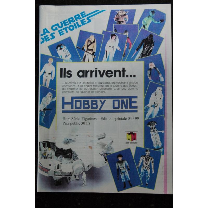 Hobby One n° 18  2001   STARWARS - Episodes II  - Rumeurs et révélations.. - Blade Runner - Dans les griffes du WAMPA