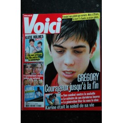VOICI 1293  2012  VANESSA PARADIS  COVER  + 3 pages Jennifer ANISTON SHY'M  Olivier FOGIEL