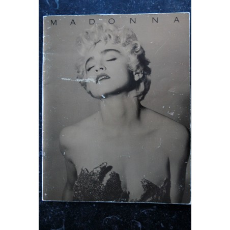 MADONNA WHO'S THAT GIRL WORLD TOUR 1987 32 PAGES TRES GRAND FORMAT RARE ANGLAIS