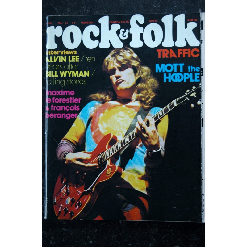 ROCK & FOLK 083  n° 83 DECEMBRE 1973 COVER WHO JEFF BECK Keith RICHARD GARY BROOKER EAGLES John KEEN