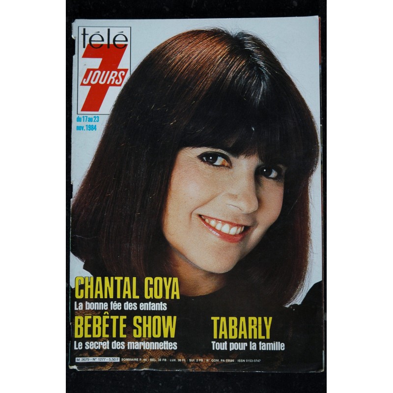 Télé 7 Jours  1278  *  1984  *  Michel BLANC - Peter et Sloane