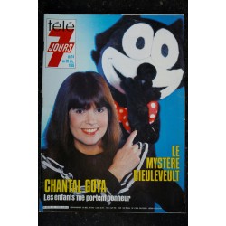 Télé 7 Jours  1339  1986    Michel SARDOU     Cover + 3 pages équivalent