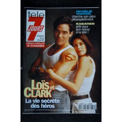Télé 7 Jours  1825 20 au 26 mai 1995 Beverly Hills Luke Perry cover + 3 p. - Melrose Place - Laurent Baffie