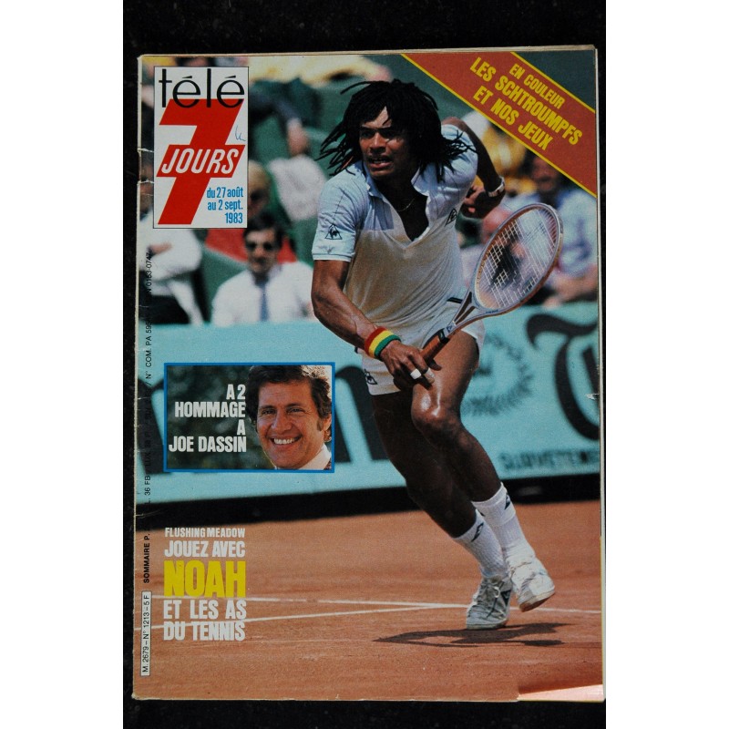 Télé 7 Jours  1216  *  1983  * Alain SOUCHON Jacques BREL