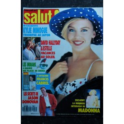 Salut ! M4768 052    n° 52 21 nov. 1989 Kilie Minogue - Jeanne Mas - Cindy Lauper
