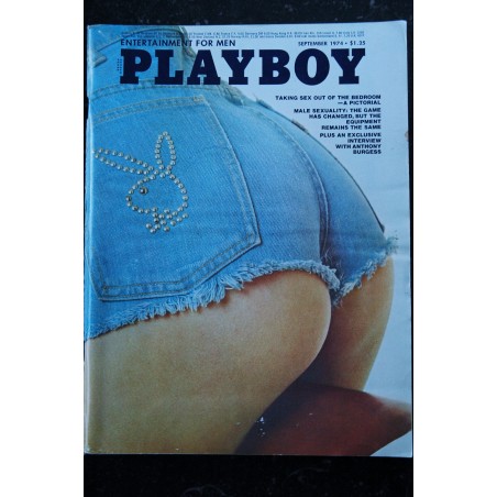 PLAYBOY Us 1974 09  N° 10   KRISTINE HANSON   Zoya   Anthony Burgess