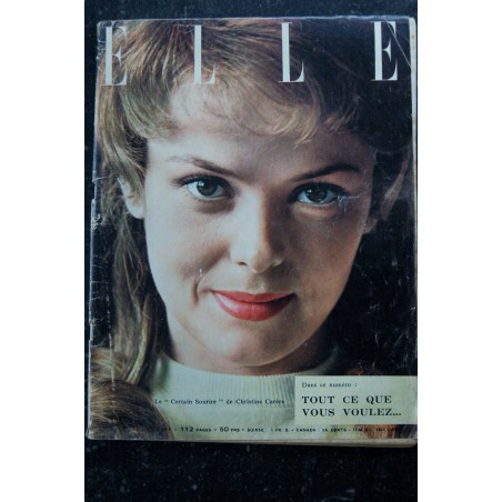 ELLE 575 31 décembre 1956 Cover Christian Dior - moulage de la jupe droite- Kim Novak - 68 pages FASHION VINTAGE ELLE 575 31 décembre 1956 Cover Christian Dior - moulage de la jupe droite- Kim Novak - 68 pages FASHION VINTAGE