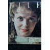 ELLE   575  31 décembre 1956 Cover Christian Dior - moulage de la jupe droite- Kim Novak - 68 pages FASHION VINTAGE