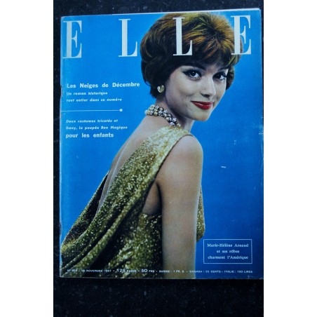 ELLE 617 21 octobre 1957 Anouk Aimée en Chanel - les robes chemises - Cardin et Grès - 144 pages FASHION VINTAGE ELLE 617 21 octobre 1957 Anouk Aimée en Chanel - les robes chemises - Cardin et Grès - 144 pages FASHION VINTAGE
