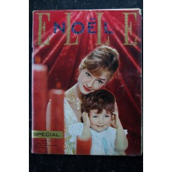ELLE   623   2 décembre 1957  Fourreau broché or Torrente - Michèle Morgan 5 p. - Ingrid Bergman - 132 pages FASHION VINTAGE