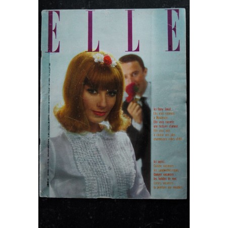 ELLE 864 13 juillet 1962 - Dany Saval cover + 10 p. - Dictionnaire d'amour - 96 pages FASHION VINTAGE ELLE 864 13 juillet 1962 - Dany Saval cover + 10 p. - Dictionnaire d'amour - 96 pages FASHION VINTAGE