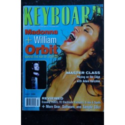 BLOND magazine  MADONNA Cover + 5 p. - German magazine -2001 06