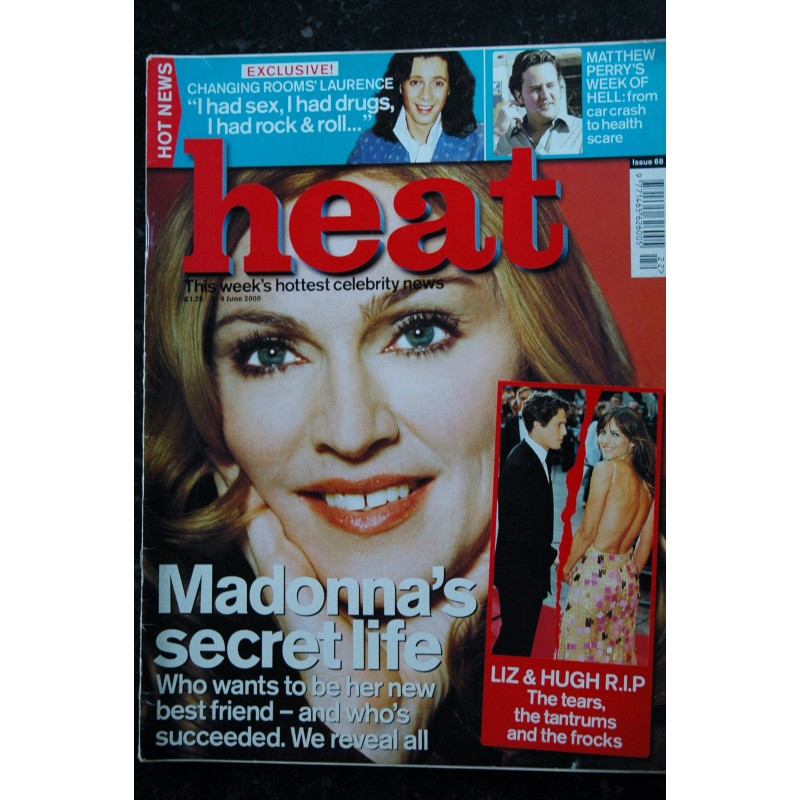 L'UOMO VOGUE 365  COVER MADONNA 12 PAGES  STEVEN KLEINASHLEY HEATH BLOND AMBI-SHOW