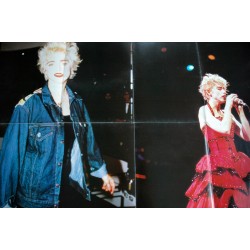 MAXI-POSTER 6 SEPTEMBRE 1987 MADONNA SUR SCENE A SCEAUX