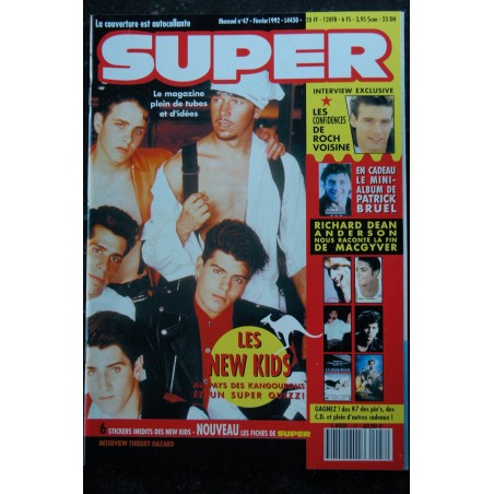 SUPER N° 30 SEPT 1990 COVER MADONNA TOUT SUR MADONNA SUPPLEMENT 16 PAGES + POSTER NKOTB STALLONE ROCKY V SUPER N° 30 SEPT 1990 COVER MADONNA TOUT SUR MADONNA SUPPLEMENT 16 PAGES + POSTER NKOTB STALLONE ROCKY V