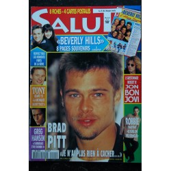 SUPER SALUT   4 - juin 1995 -  Brad Pitt - Beverly Hill  - Bon Jovi - Greg Hansen  + Posters + Photos