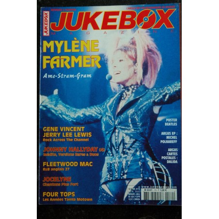 JUKEBOX  179  *  2002  *  MYLENE FARMER  GENE VINCENT JOHNNY HALLYDAY FOUR TOPS