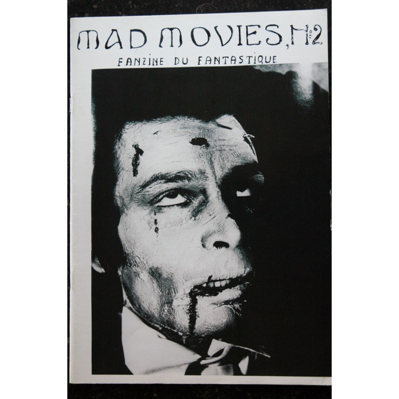 Ciné Fantastique MAD MOVIES  n°  2  1972 09  -  Fac-Similé -  John Gilling - Horror of Frankenstein - twins of evil