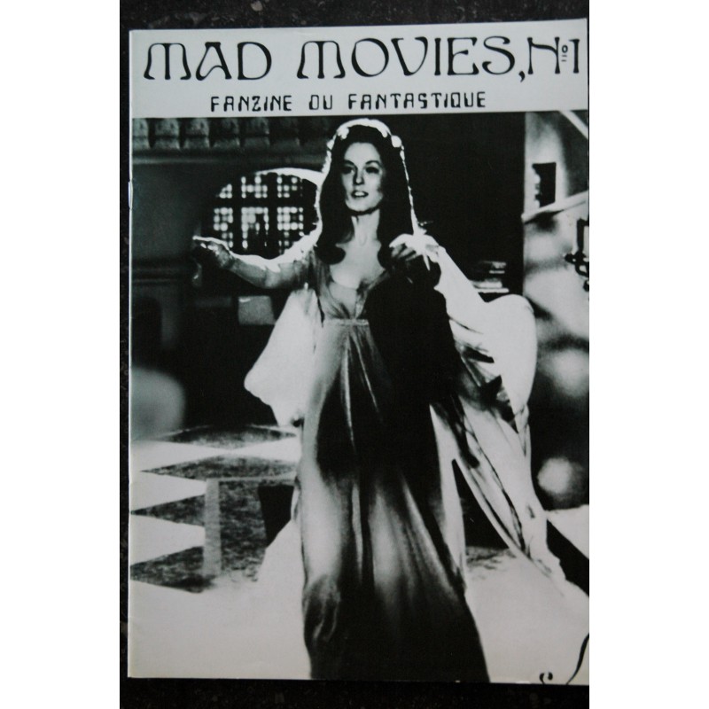Ciné Fantastique MAD MOVIES  n°  1  1972 06  -  Fac-Similé -  Barbara Shelley - SCHWARZ - Island of terror