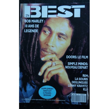 BEST 271 février 1991 STING Led Zeppelin Jimmy Page Killing Joke ZZ Top
