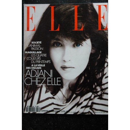 ELLE 2307 26 mars 1990 ADJANI Cover + 6 p. - Truman Capote - Zabou Bohringer - 180 p. Fashion Vintage ELLE 2307 26 mars 1990 ADJANI Cover + 6 p. - Truman Capote - Zabou Bohringer - 180 p. Fashion Vintage
