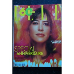 ELLE 3125  21 nov. 2005 Sophie Marceau Cover - Spécial Anniversaire 60 ans - 386 pages - Fashion Vintage