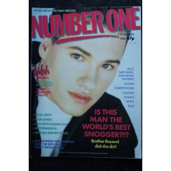 NUMBER ONE issue 281 -   2 nov. 1988  Yazz - Tom cruise - Going Live - Brother Beyond